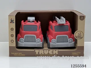 Straw cartoon car 2PCS