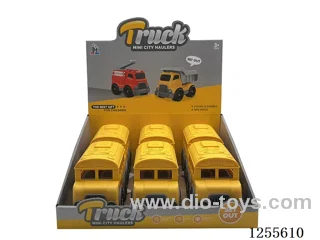 Cartoon school bus 6PCS