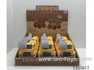 Straw cartoon forklift 6PCS