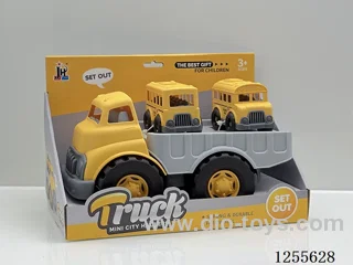 Cartoon flatbed car