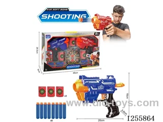 Manual soft bullet gun 2 colors