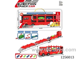 Deformation competitive track ejection storage vehicle