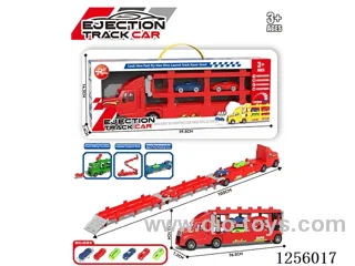 Deformation competitive track ejection storage vehicle