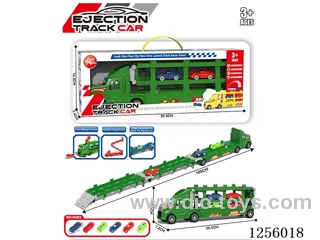Deformation competitive track ejection storage vehicle