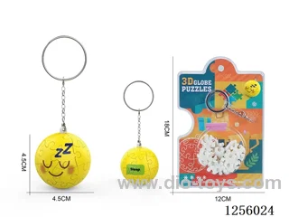 3D puzzle ball pendant