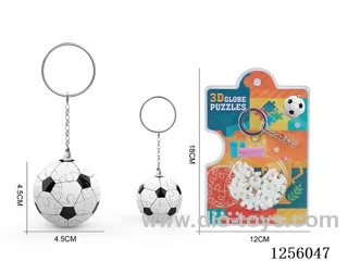 3D puzzle ball pendant