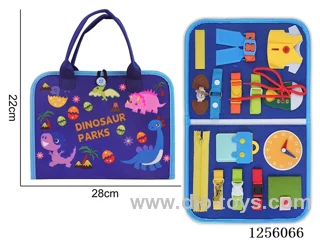 Montessori early education puzzle felt learning book