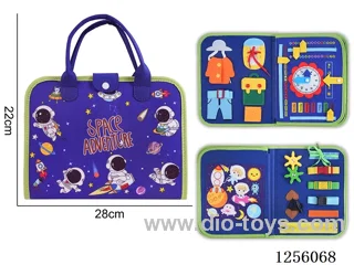 Montessori early education puzzle felt learning book