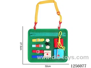 Montessori early education puzzle felt learning book