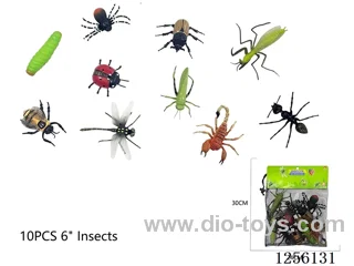 10PCS 6-inch Insect Animals