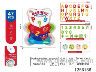 High-Strength Magnetic Letter Stickers