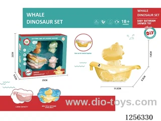Bathroom Dinosaur Boat Set