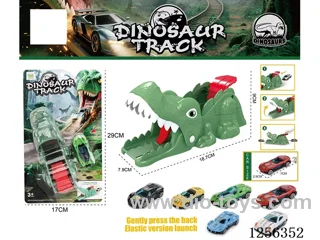 Catapult Dinosaur Track Car (with plastic car)