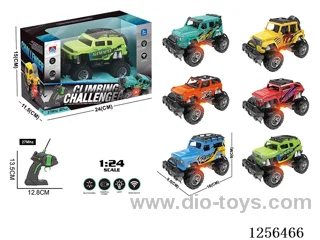 1:24 4ch rc car with light not included battery 6 mixed