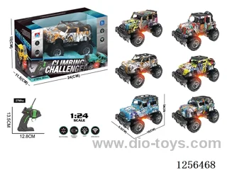 1:24 4ch rc car with light not included battery 6 mixed