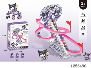 B/O Kuromi Stair Climber 3PCS (not included battery)
