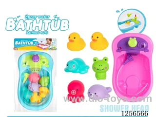 Pressure-Activated Water Bath Tub - Vinyl Bathing Set