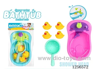Pressure-Activated Water Bath Tub - Vinyl Bathing Set