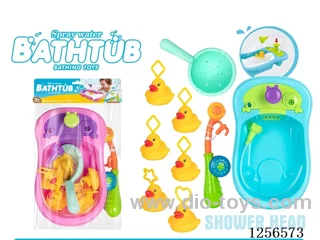 Pressure-Activated Water Bath Tub - Vinyl Bathing Set