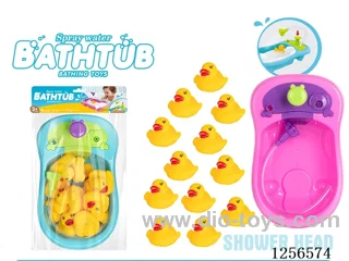 Pressure-Activated Water Bath Tub - Vinyl Bathing Set