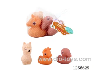 Straw-Based Vinyl Animals