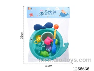 Bath Tub Fishing Toy 8PCS Set