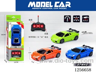 1:24 2ch rc car not included battery 3 colors