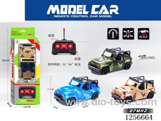 1:24 2ch rc car not included battery 3 colors