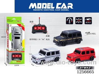 1:24 2ch rc car not included battery 3 colors