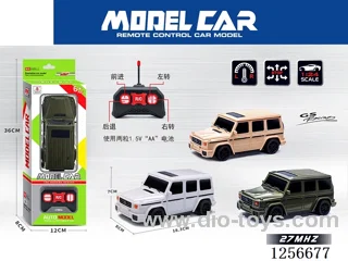 1:24 4ch rc car not included battery 3 colors