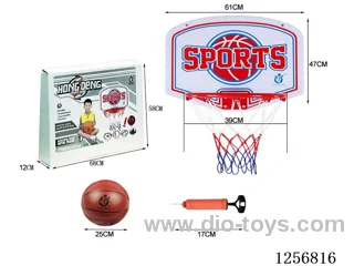 Hanging backboard: 61.5*47.5CM, hoop diameter: 39CM