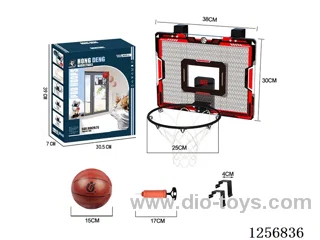 38*30CM Transparent Scoring Hanging Basketball Backboard