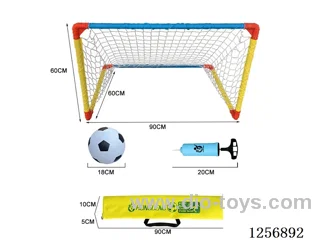 Large 90CM Fixed Plastic Soccer Goal (Includes Soccer Ball)