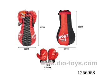 Pumpkin-shaped boxing set