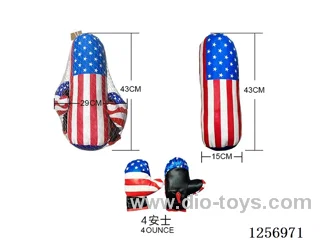 American Flag Boxing Sandbag