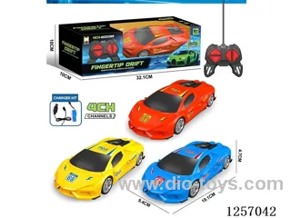 4ch 27MHZ rc car included battery 3 colors