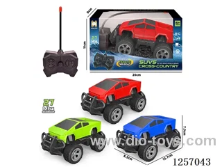 1:43 4ch 27MHZ rc car not included battery 3 colors