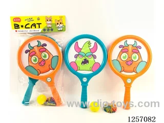 38CM Elastic Fabric EVA Ball Bouncy Racket