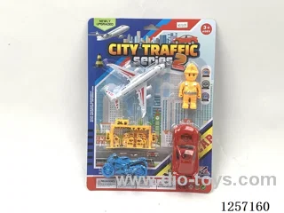 free wheel City Car Set
