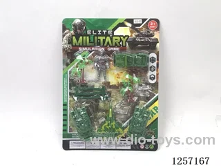 Free Wheel Military Vehicle Set
