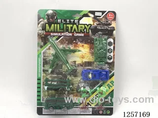Free Wheel Military Vehicle Set