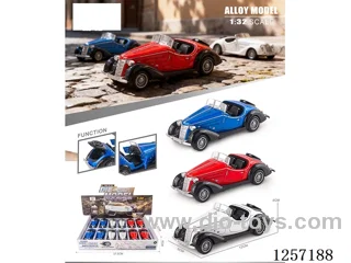 1：32 pull back alloy car 12PCS