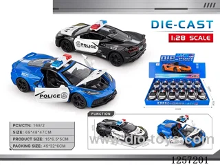 1：28 pull back alloy car 12PCS