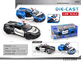 1：28 pull back alloy car
