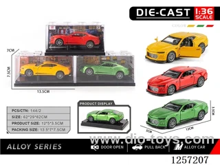 1：36 pull back alloy car