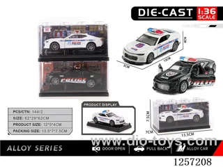1：36 pull back alloy car