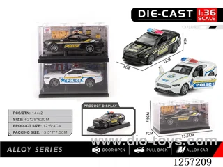 1：36 pull back alloy car