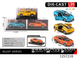 1：36 pull back alloy car