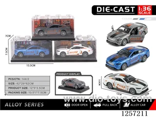 1：36 pull back alloy car