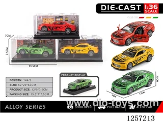 1：36 pull back alloy car